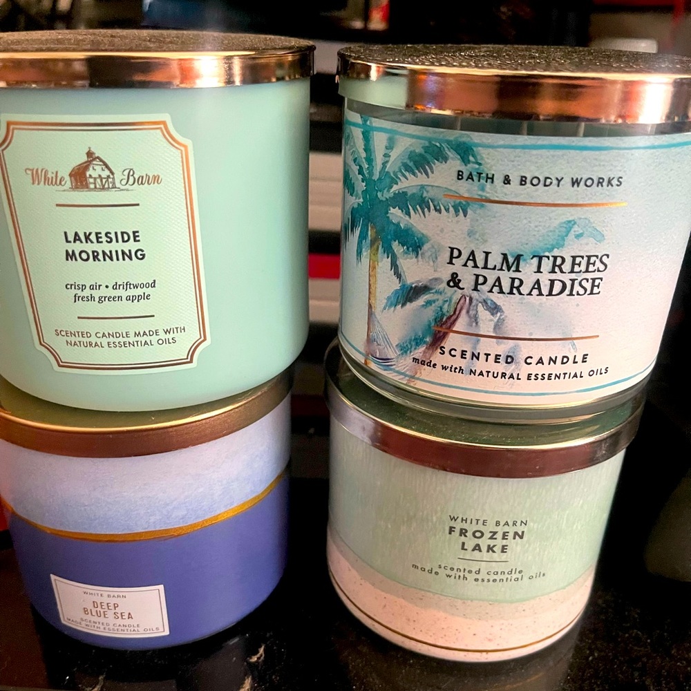 Bath and body works candles